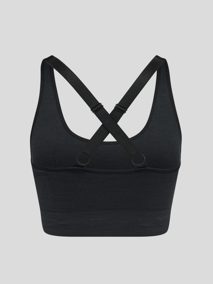 Hummel Hmlclea Top Senza Cuciture Da Donna, Canotta Sportiva In Tessuto Tecnologico, Ideale Per Corsa E Fitness, Look Scandinavo E Colorato