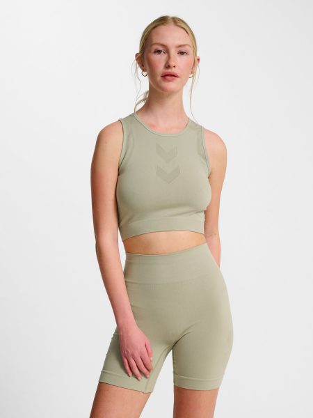 HMLHIIT SEAMLESS W TOP MARŠKINĖLIAI